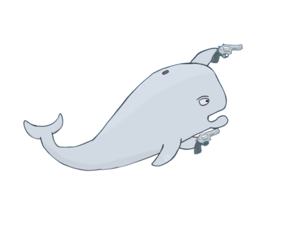 Depressed Whale